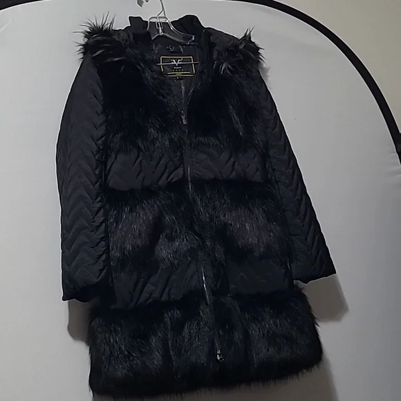 Versace | Jackets & Coats | Versace 969 Italia Quilted Black Faux